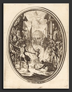 Jacques Callot (French, 1592 - 1635), The Martyrdom of Saint Lawrence, etching