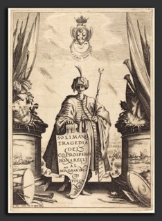 Jacques Callot (French, 1592 - 1635), Title Page for "Il Solimano", 1620, etching and engraving