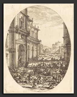 Jacques Callot (French, 1592 - 1635), The Massacre of the Innocents, c. 1618-1620, etching
