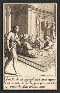 Jacques Callot after Matteo Rosselli (French, 1592 - 1635), Niccolo, 1619, engraving