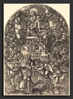 Jean Duvet (French, 1485 - c. 1570), Saint John Summoned to Heaven, 1546-1556, engraving