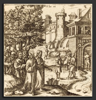 Léonard Gaultier (French, 1561 - 1641), Christ Teaching the Multitude, probably c. 1576-1580,