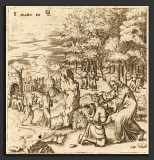 Léonard Gaultier (French, 1561 - 1641), The Epileptic Child Healed, probably c. 1576-1580,