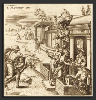 Léonard Gaultier (French, 1561 - 1641), The Man Healed of the Withered Hand, probably c. 1576-1580,