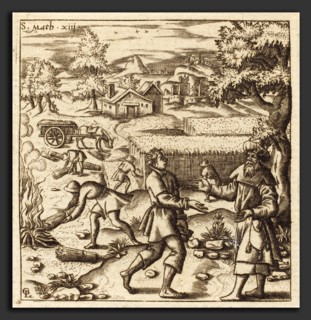 Léonard Gaultier (French, 1561 - 1641), Parable of Weeds in the Wheat, probably c. 1576-1580,