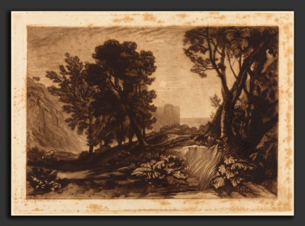 Joseph Mallord William Turner and William Say (British, 1768 - 1834), Solitude, published 1814,