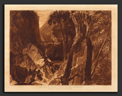 Joseph Mallord William Turner and Henry Edward Dawe (British, 1775 - 1851), Mill near the Grand