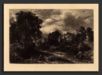 David Lucas after John Constable (British, 1802 - 1881), Glebe Farm (b), in or after 1831,