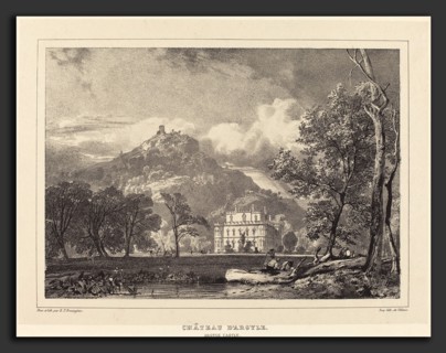 Richard Parkes Bonington after Francois Alexandre Pernot (British, 1802 - 1828), Chateau d'Argyle,