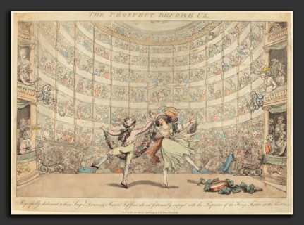 Thomas Rowlandson (British, 1756 - 1827), The Prospect before us, No. 2, published 1791,