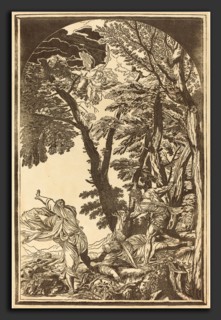 John Baptist Jackson after Titian (English, 1701 - c. 1780), The Death of Saint Peter Martyr, 1739,
