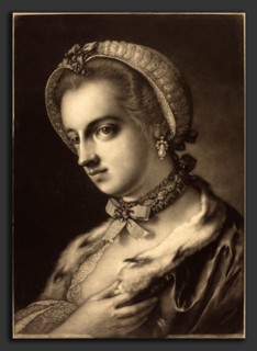 Thomas Frye (Irish, 1710 - 1762), Imaginary Portrait of an English Beauty, 1762, mezzotint