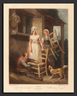 Giovanni Vendramini after Francis Wheatley (British, 1769 - 1839), Old Chairs to Mend, published
