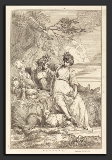 John Hamilton Mortimer (British, 1740 - 1779), Pastoral, 1778, etching