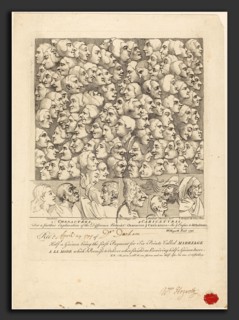 William Hogarth (English, 1697 - 1764), Characters and Caricaturas, 1743, etching