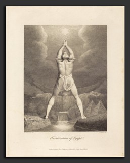 William Blake after Henry Fuseli (British, 1757 - 1827), Fertilization of Egypt, 1791, engraving