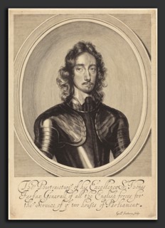 William Faithorne after Robert Walker (English, 1616 - 1691), Lord Thomas Fairfax, engraving