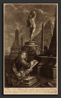 Isaak Beckett after Simon du Bois (English, 1653 - 1715 or 1719), Adrian Beverland, c.1686,