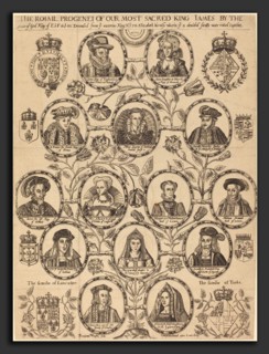 Benjamin Wright (English, born c. 1575), Royal Progeny of King James, 1619, engraving