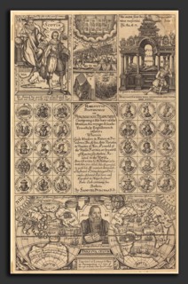 British 17th Century, Frontispiece, published 1625, engraving