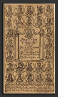 British 17th Century, Frontispiece, engraving