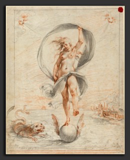 Giuseppe Cesari, called Cavaliere d'Arpino (Italian, 1568 - 1640), Allegorical Figure, probably c.