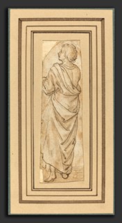 Maso Finiguerra (Italian, 1426 - 1464), Saint John at the Foot of the Cross, c. 1460-1470, pen and