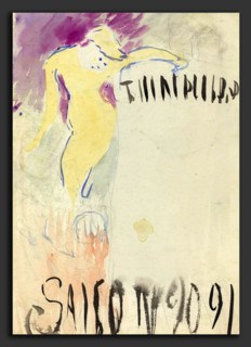 Edouard Vuillard (French, 1868 - 1940), Program Design for the ThéÃ¢tre Libre, c. 1890, watercolor