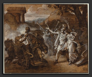 Sébastien-Louis-Guillaume Norblin de la Gourdaine (French, 1796 - 1884), Castor and Pollux Rescuing