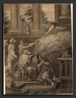 Jean-Jacques-FranÃ§ois Le Barbier I (French, 1738 - 1826), Pallas Athene in the Form of a Bird