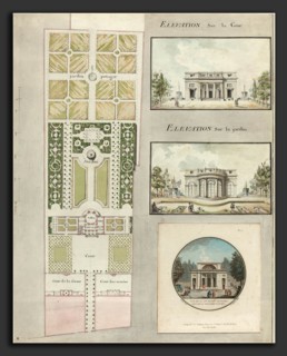 Jean Testard and Charles-Philippe Campion de Tersan (French, born c. 1740), Project for the House