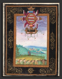 Adrien Montigny (French, 16th century), Le Villaige de Brimeu, c. 1597, gouache and watercolor on