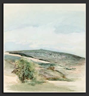 William Collins (British, 1788 - 1847), A Heath in Sussex, 1810-1815, watercolor over graphite with