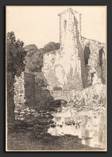 F.L. Griggs, St. Mary's College, St. David's, British, 1876 - 1938, 1902, pen and black ink