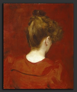 Carolus-Duran (French, 1837 - 1917), Study of Lilia, 1887, oil on canvas