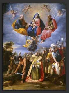 Giuseppe Cesari, called Cavaliere d'Arpino, Martyrdom of Saint Margaret, Italian, 1568 - 1640, c.