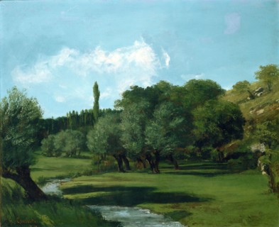 Courbet, La Bretonnerie dans le département de l'Indre
