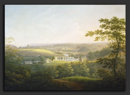 George Cuitt the Younger (British, 1779 - 1854), Easby Abbey, near Richmond, c. 1821-1854, oil on