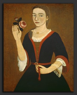 The Gansevoort Limner (Possibly Pieter Vanderlyn) (American, active 1730-1745), Miss Van Alen, c.