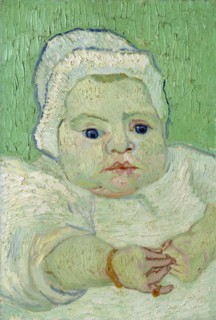 Vincent van Gogh, Roulin's Baby, Dutch, 1853 - 1890, 1888, oil on canvas