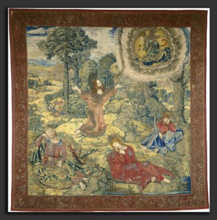Pieter Pannemaker I after Bernard van Orley, The Garden of Gethsemane, Flemish, active c.