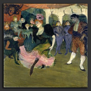 Henri de Toulouse-Lautrec, Marcelle Lender Dancing the Bolero in "Chilpéric", French, 1864 - 1901,