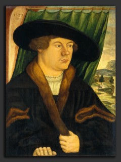Nicolaus Kremer (German, c. 1500 - 1553), Portrait of a Nobleman, 1529, oil on panel