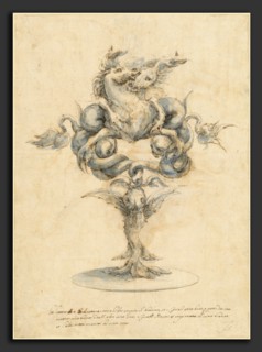 Master of the Medici Banquet Decanters (Italian, active 1650 - 1670), A Wine Decanter with Two