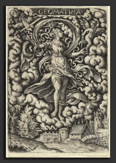 Virgil Solis (German, 1514 - 1562), Geometria (Geometry), engraving