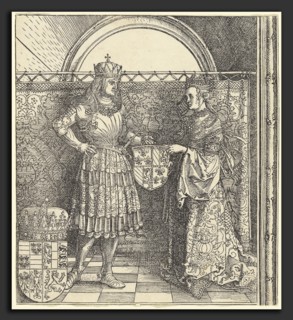Albrecht DÃ¼rer, The Betrothal of Maximilian with Mary of Burgundy, German, 1471 - 1528, 1511,