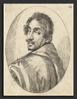 Ottavio Leoni, Self-Portrait, Italian, c. 1578 - 1630, engraving
