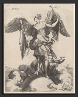 Domenico del Barbiere after Rosso Fiorentino, Gloria, Italian, c. 1506 - probably 1565-1575,