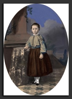American 19th Century, Untitled, 1800 - 1899, hand-painted salted paper print