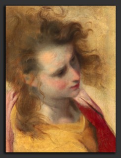 Federico Barocci (Italian, probably 1535 - 1612), The Head of Saint John the Evangelist, c. 1580,